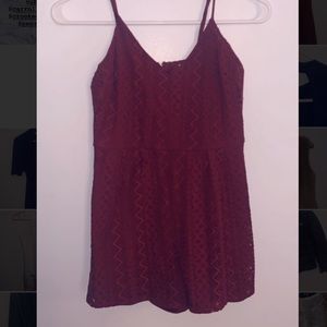 Lace romper